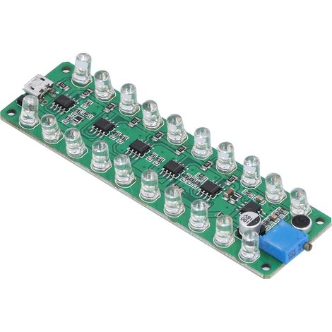 Protection contre l'inversion de polarité du VU-mètre, commande vocale, indicateur LED de protection contre la surchauffe, indicateur de mélodie de test du volume (1/5)