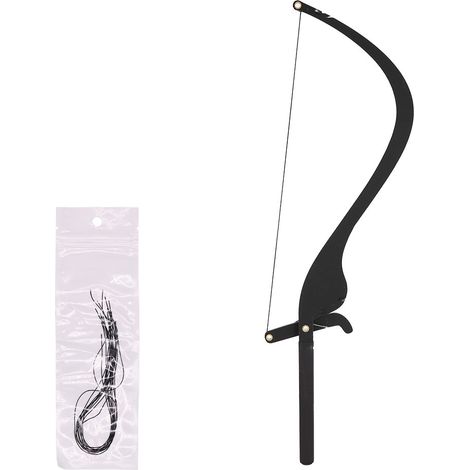 Règle de marquage pour microblading, lot de 10 fils de repérage pour sourcils, outil de mesure noir (1/5)