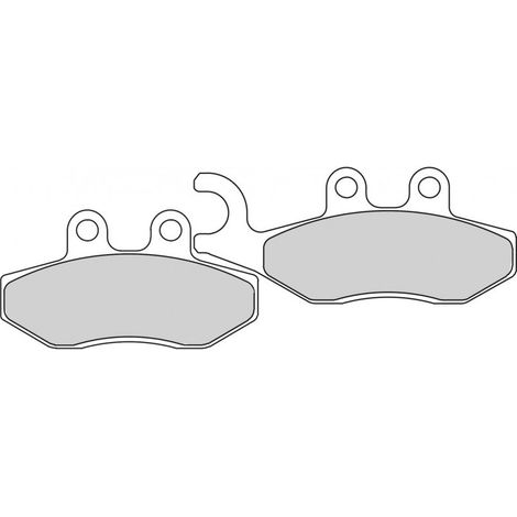 Plaquette de frein Métal Fritté Sinter Grip Maxi Scooter - R90 (1/2)