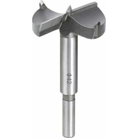 PA Holzbohrer, 42 mm Hartmetall-Holzsenker, Installation von kugelförmigen Holztüren, Schubladen, Sperrholz, helfen Ihnen schnell, saubere Löcher mit flachem Boden in Holz zu machen (1/5)