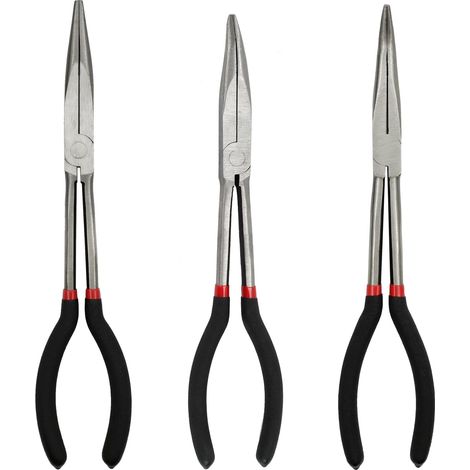 Lot de 3 pinces à bec long (1/5)