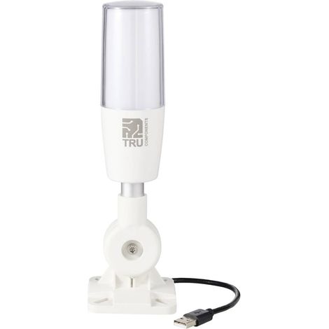 TRU COMPONENTS TC-ONN-M4T-USB Torre di segnalazione con sirena LED Rosso, Giallo, Verde, Blu, Bianco, Cyan, Magenta 1 p (1/4)