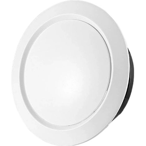 1 pièce Grille de ventilation ronde, couvercle en maille, pour système de climatisation centrale, lames arrondies, installation facile (1/5)