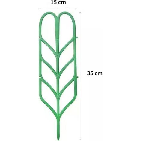 Ensemble de 3 supports pour plantes grimpantes d'intérieur en pot. Comprend une grille de jardin flexible et modelable, idéale pour les plantes grimpantes. (1/5)