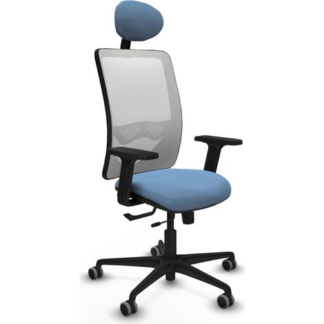 Silla piqueras y crespo Zulema blanco mesh 65 mm (1/2)