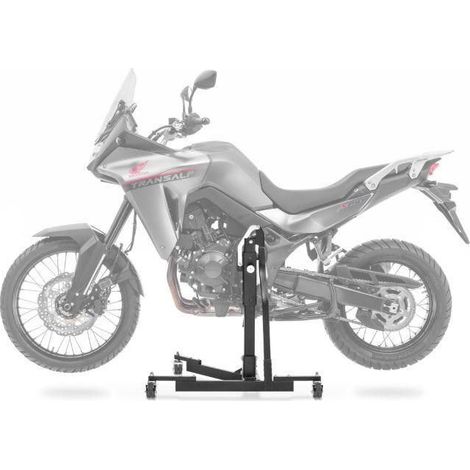 Lève moto centrale compatible avec Honda Transalp XL 750 23-25 noir ConStands Power-Evo