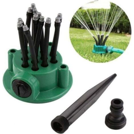 Arroseur asperseur Arroseur de jardin pour grandes surfaces de pelouse Arrosage à 360 degrés de votre jardin