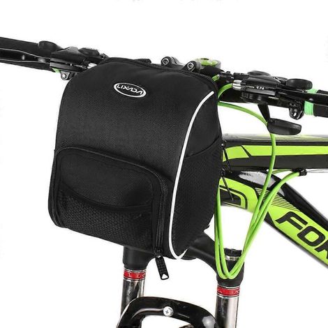 Sacoche de guidon Lixada pour vélo, sacoche avant avec housse de pluie-AquaForge (1/5)