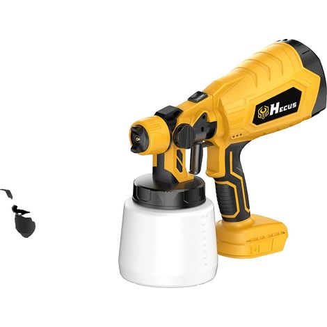 Pulverizador de pintura inalámbrico, multifuncional, sin batería, sin enchufe, enchufe europeo de 100V-240V. (1/2)