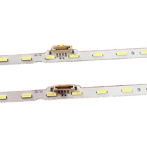 Strisce LED per retroilluminazione, lunghe 462 mm, dimmerabili, con sorgente luminosa a lampadina LED, certificate CE, compatibili con diversi modelli di TV. (1/5)
