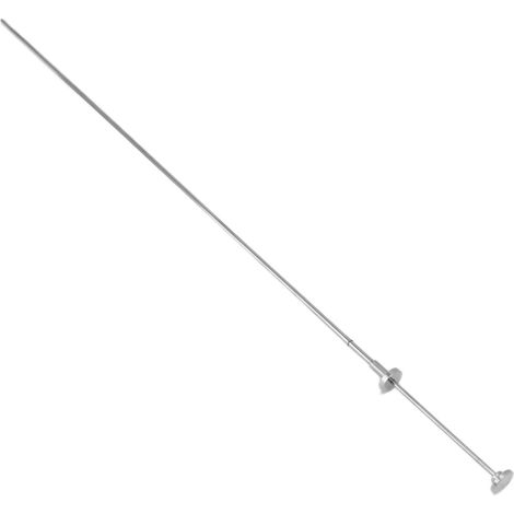 Manomètre de pression de CO2 6000 psi, filetage 1/8 NPT, manomètre d'air à double échelle, indicateur lumineux de dioxyde de carbone (1/5)