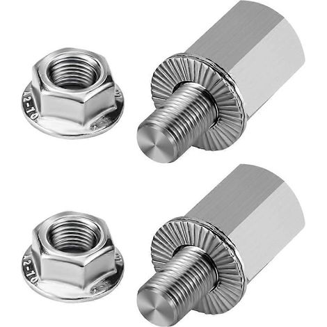 Adaptateur d'attelage pour moyeu de vélo, adaptateur d'axe traversant M10x1.0, connecteur d'attelage universel pour remorque de vélo (1/5)