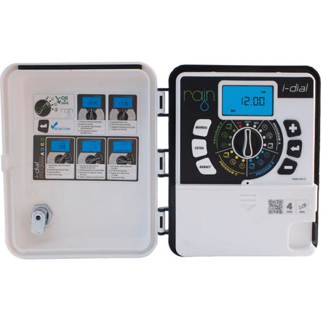 Programador RAIN I-DIAL de exterior 12 Zonas (1/2)