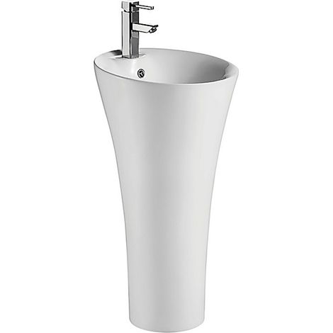 Lavabo monoblocco freestanding modello Litos-V3600 kamalu