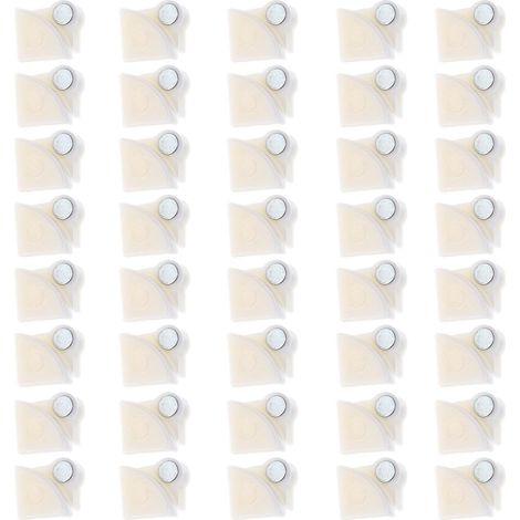MERRYHAPY Boutons de penderie et clips pour étagères à (1/5)