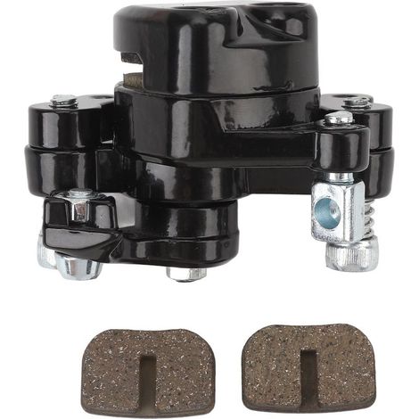 Étrier de frein à disque en métal 50 mm entraxe pompe avec plaquettes pour 43cc 49cc Mini PIT Dirt Quad Pocket Rocket bikes (1/5)