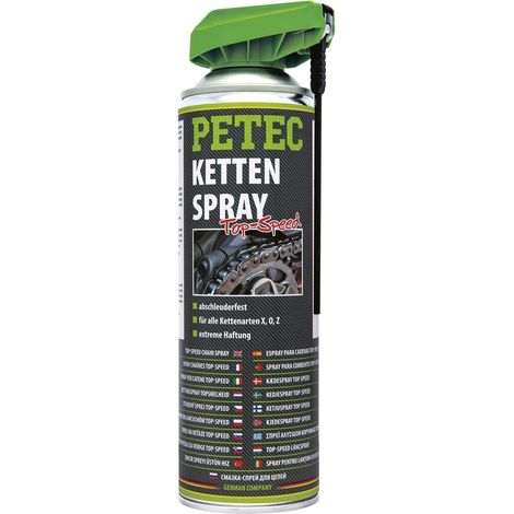 Petec Kettenspray 500 ml für alle Kettenarten X, 0, Z (1/2)