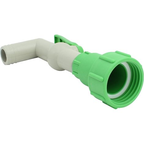 GRAF IBC Kugelhahn 1 Zoll mit Verdrehschutz S60x6