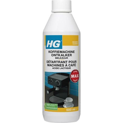 Decalcificante per macchine da caffè HG con acido lattico (500 ml)