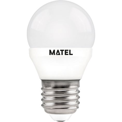 Matel e27 5w kalte kugelförmige LED-Glühbirne (3 Intensitäten) (1/2)