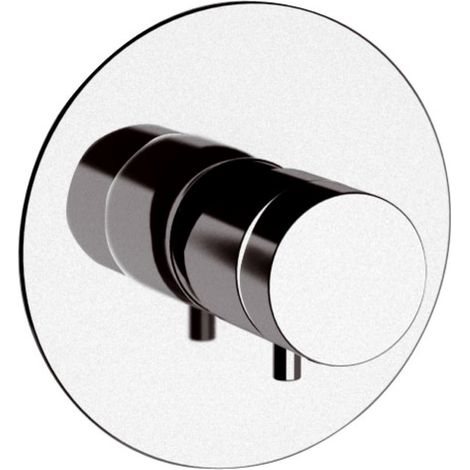 Rubinetto termostatico da incasso doccia senza deviatore - serie minimal thermo (1/2)