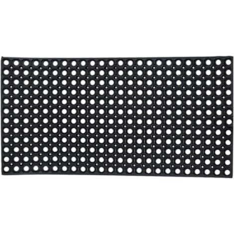 Paillasson perfore 100 x 50 cm grattoir a chaussures