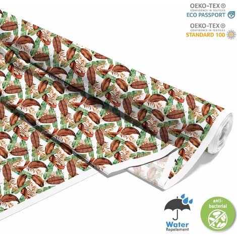 TESSUTI DECORATIVI PER ESTERNI OXFORD - Motivo Foglie di Banano I DX357 (1/5)