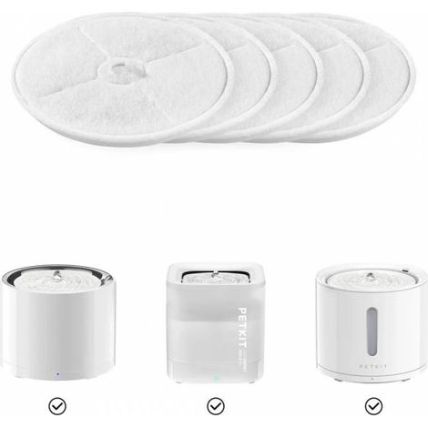 Filtre d'origine pour unité de filtration de fontaine PetKit 3.0 (5 pièces) (1/2)
