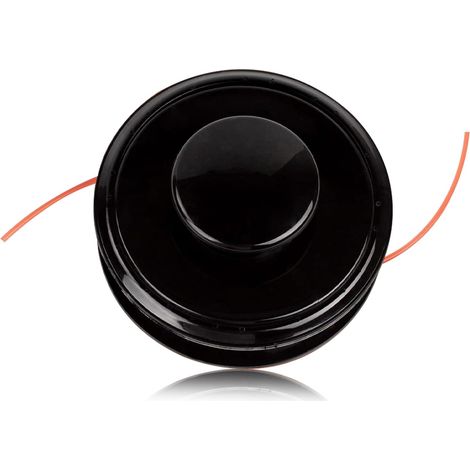 Tête de coupe 121560070 compatible avec débroussailleuses Echo Echomatic SRM-225 SRM-230 SRM-266 SRM-210 à arbre droit - Tête de coupe de remplacement 21560050 200095200 10106292 avec fil de 0,095" (1/5)