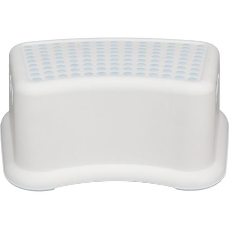 Tabouret enfant antidérapant à points renforcés en plastique épais, coins arrondis, pour salle de bain, chambre, cuisine (1/5)