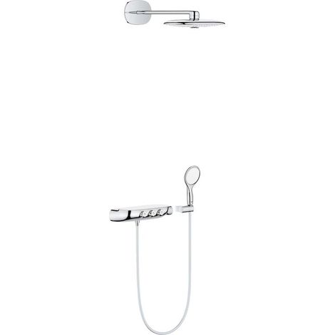 Grohe Duschsystem Rainshower SmartC 360Duo chr, m AP-Thermostat, AP/UP Kombination (1/5)