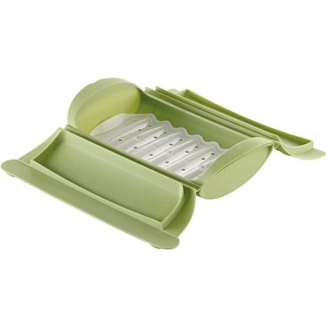 Cuiseur Vapeur Plateau 2 Pers Silicone Vert - Brabantia International Bv (1/5)