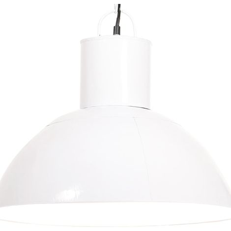 Hängelampe 25 W Weiß Rund 48 cm E27 (1/5)