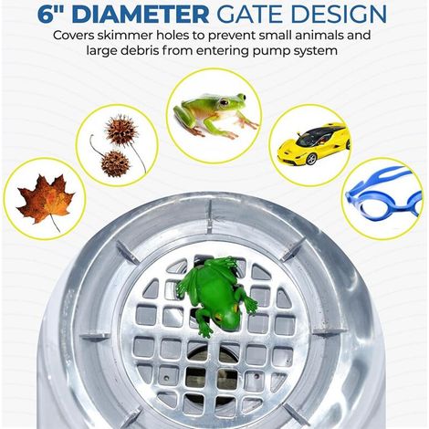 Basket Buddy empêche les débris de pénétrer dans les tuyaux de la pompe et contribue à prévenir la corrosion des équipements de piscine. (1/3)