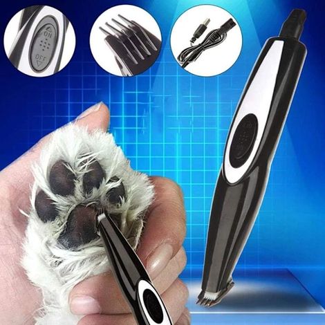 Filiyano-Nouvelle tondeuse électrique sans fil rechargeable par USB pour animaux de compagnie, petite tondeuse à poils pour chiens, chats, pattes (1/5)