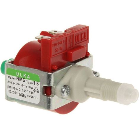 Pompe de remplacement pour machine à café 230-240V, modèle NME1S RF, fixation standard, pièce détachée compatible pour appareils domestiques et cafetières professionnelles