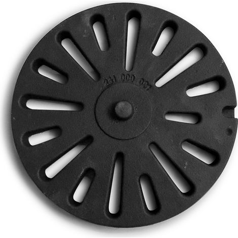 Grille à cendres pour poêles à cheminée Pantoja de Olsberg - fonte - dimensions d'encastrement parfaitement adaptées (1/2)