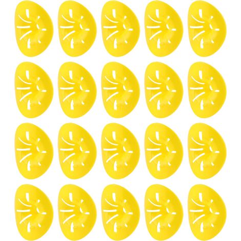Lot de 20 pièces attrape-abeilles mini en forme de fleur, réutilisable, pour guêpes et insectes, entonnoir de jardin, outil d'apiculture (1/5)