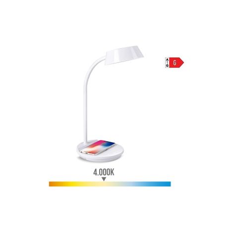 Lampe LED EDM - Fonction chargeur à induction - 450lm - 4000K - 30008 (1/4)