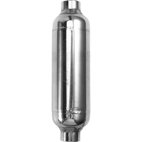 Gastank aus Edelstahl, kleiner Vakuumpuffer, 0,1 l, G1/4-Einlass, maximaler Druck 1,25 MPa (leerer Zylinder, ohne Gas) (1/5)