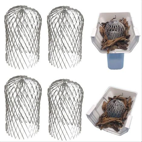 Crépine de gouttière en aluminium adaptée aux maisons, avant-toits, fossés, égouts (1/4)