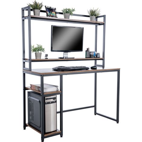 Schreibtisch Billings schwarz/braun