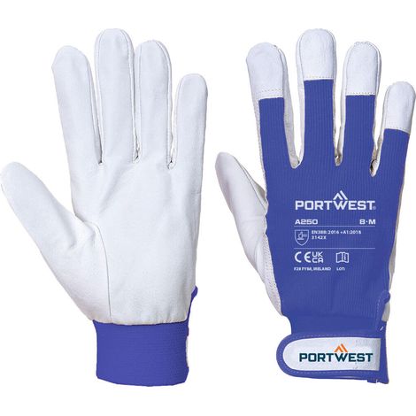 Tergsus Handschuh - M - Blau - Portwest