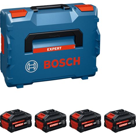 Bosch PRO 18v Battery Pack 4x EXBA18V-55 L-Boxx 136 1600A0373H (1/5)