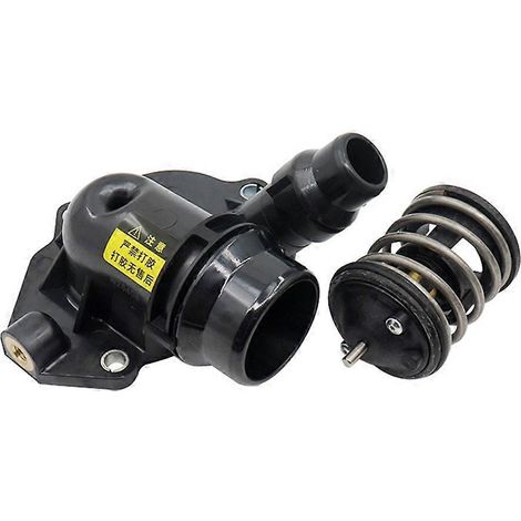 Thermostat de refroidissement pour BMW Série 3, 4, 5, 6, 7, X3, X4, X5, X6 (87 °C) et son boîtier (références : 11518512234 et 11518516206) (1/5)