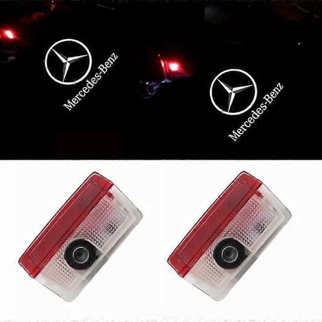 Set mit 2 Begrüßungsleuchten für Mercedes-Benz E-Klasse, C-Klasse, A-Klasse, B-Klasse, GLC/GLE/GLS (1/5)