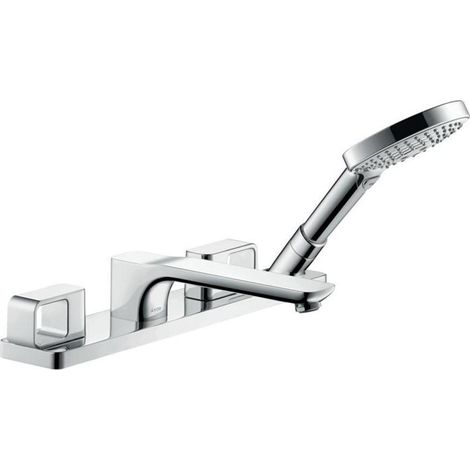 hansgrohe AXOR Urquiola 4-Loch Wannenrandarmatur, Ausladung (1/3)
