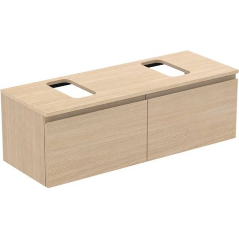 Ideal Standard E3475US WT Meuble bas Finesse découpe g/d (1/3)