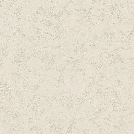 Carta da parati tono su tono Profhome 363527 Carta da parati TNT leggermente strutturata tono su tono opaca beige 5,33 m2