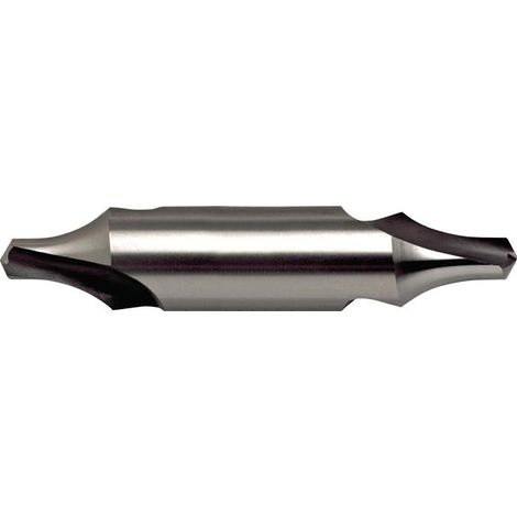 Foret à centrer DIN 333 forme R D. nominal 6,3 mm HSS coupe à droite (1/4)
